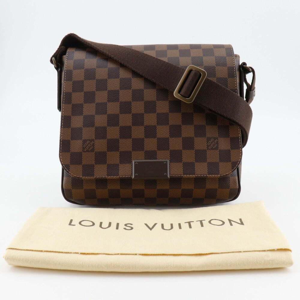 LOUIS VUITTON Brown Damier Canvas Shoulder Bag - Picture 16 of 16